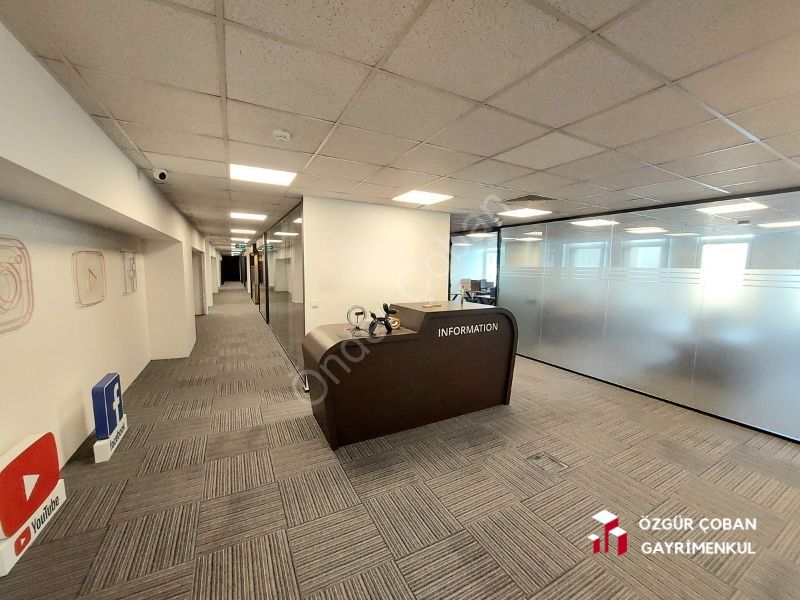 Maslak Noramin Plaza – 20 odalı, dekorasyonlu – 1.290m2